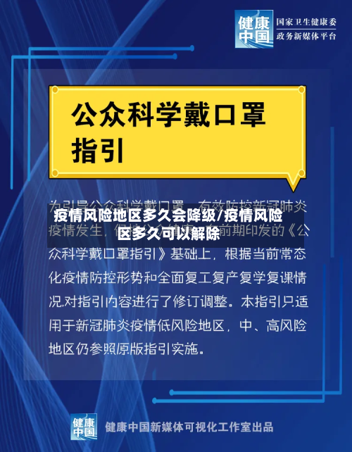 疫情风险地区多久会降级/疫情风险区多久可以解除