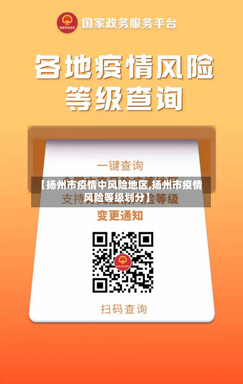 【扬州市疫情中风险地区,扬州市疫情风险等级划分】-第2张图片