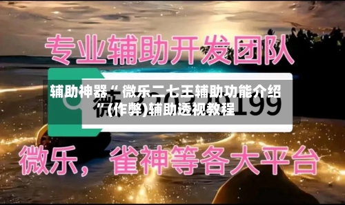 辅助神器“ 微乐二七王辅助功能介绍”(作弊)辅助透视教程