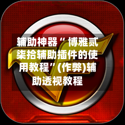 辅助神器“ 博雅贰柒拾辅助插件的使用教程”(作弊)辅助透视教程-第2张图片