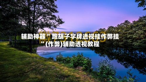 辅助神器“ 跑胡子字牌透视挂作弊挂”(作弊)辅助透视教程
