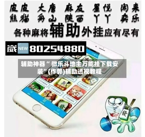 辅助神器“ 微乐斗地主万能挂下载安装	”(作弊)辅助透视教程-第3张图片