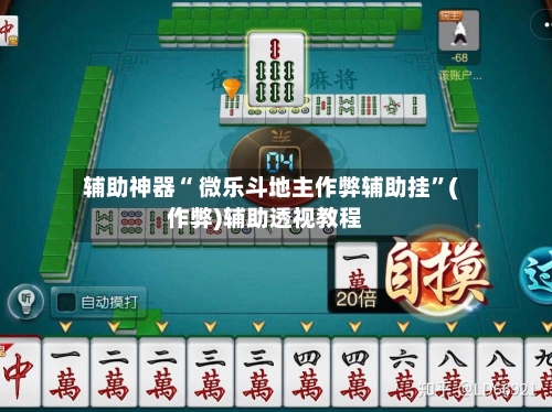 辅助神器“ 微乐斗地主作弊辅助挂”(作弊)辅助透视教程-第3张图片