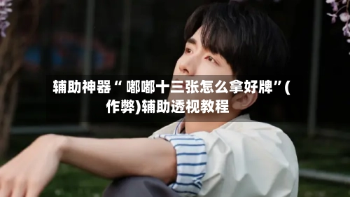 辅助神器“ 嘟嘟十三张怎么拿好牌”(作弊)辅助透视教程-第2张图片