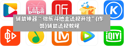 辅助神器“ 微乐斗地主透视开挂	”(作弊)辅助透视教程-第2张图片