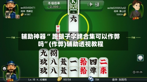 辅助神器“ 跑胡子字牌合集可以作弊吗”(作弊)辅助透视教程-第2张图片