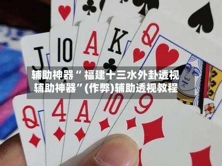 辅助神器“ 福建十三水外卦透视辅助神器”(作弊)辅助透视教程