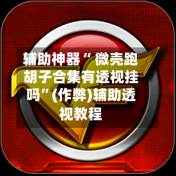 辅助神器“ 微壳跑胡子合集有透视挂吗”(作弊)辅助透视教程