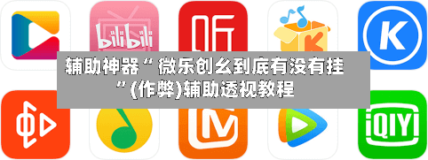 辅助神器“ 微乐创幺到底有没有挂”(作弊)辅助透视教程-第3张图片