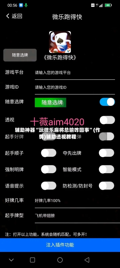 辅助神器“玩微乐麻将总输咋回事”(作弊)辅助透视教程-第3张图片