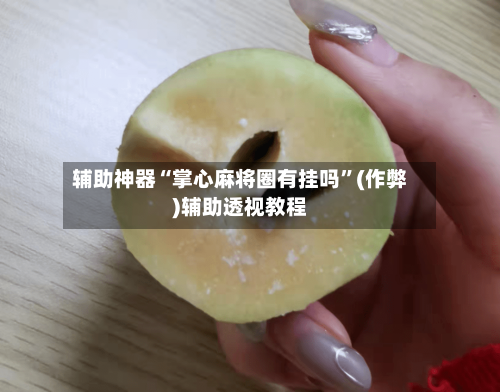辅助神器“掌心麻将圈有挂吗”(作弊)辅助透视教程