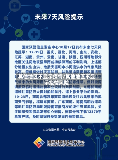 其他地区不显示疫情/其他地区不显示疫情风险
