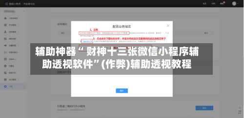 辅助神器“ 财神十三张微信小程序辅助透视软件	”(作弊)辅助透视教程-第2张图片