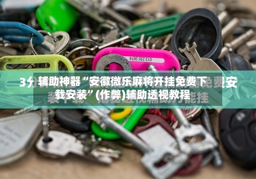辅助神器“安徽微乐麻将开挂免费下载安装”(作弊)辅助透视教程