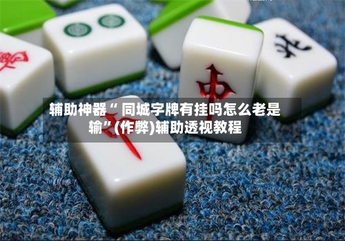 辅助神器“ 同城字牌有挂吗怎么老是输”(作弊)辅助透视教程-第2张图片