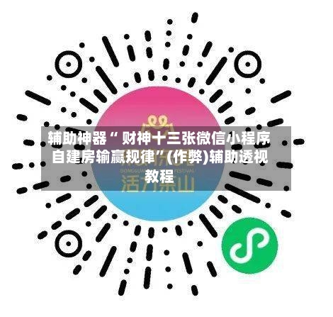 辅助神器“ 财神十三张微信小程序自建房输赢规律	”(作弊)辅助透视教程-第2张图片