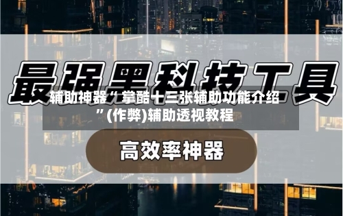 辅助神器“ 掌酷十三张辅助功能介绍”(作弊)辅助透视教程-第2张图片