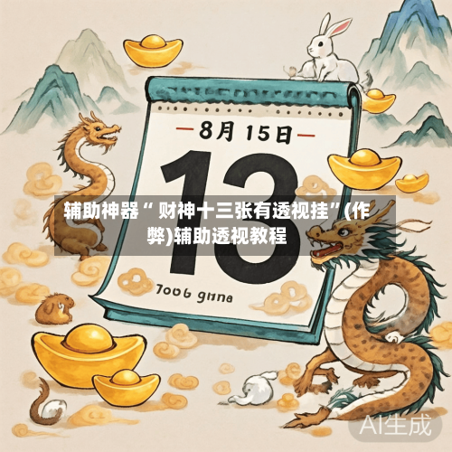辅助神器“ 财神十三张有透视挂”(作弊)辅助透视教程