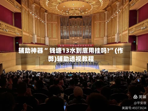 辅助神器“ 钱塘13水到底用挂吗?”(作弊)辅助透视教程